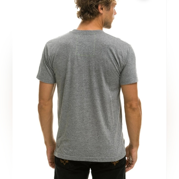 Aviator Nation LOGO TEE - HEATHER GREY - Picture 2 of 9
